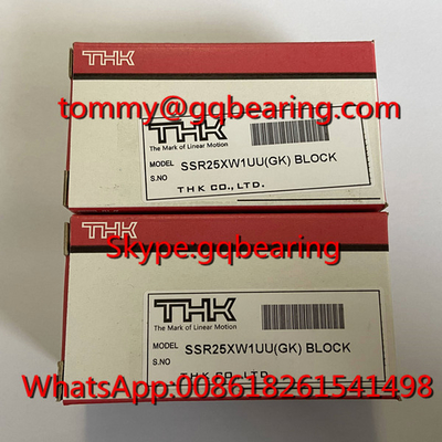 اليابان الأصلية THK SSR25XW1UU(GK) كتلة خطية THK SSR25XW شريحة خطية