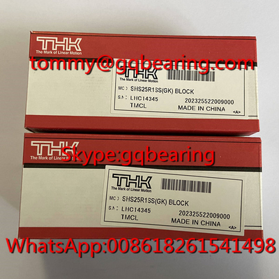 اليابان الأصلي THK SHS25R1SS(GK) كتلة خطية THK SHS25R شريحة خطية