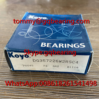 مواد الفولاذ الكرومية Koyo DG357226W2RSC4 محامل كرة حفرة عميقة للسيارات