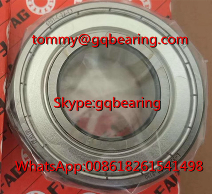 Gcr15 المواد الصلبية المعدن المحمي حفرة عميقة محامل السيارات FAG 6207-C-2Z-C3 محامل