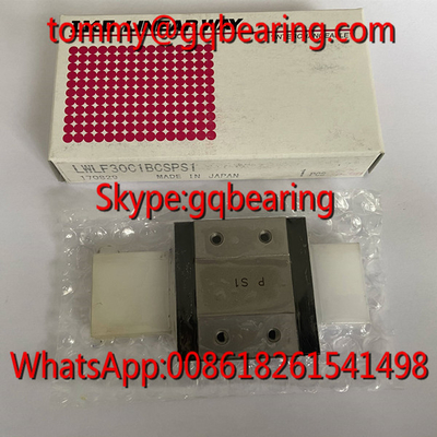 IKO LWLF30B الكتلة الخطية LWLF30C1BCSPS1 كرة نوع الاحتفاظ بالسكك الحديدية العريضة نوع الزلاجة الخطية