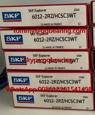 H5 الكرات السيراميكية SKF 6012-2RZ/HC5C3WT صف واحد حلق عميق كرة حلق 60 x 95 x 18 مم