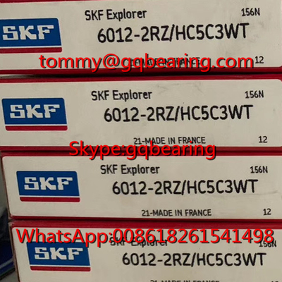H5 الكرات السيراميكية SKF 6012-2RZ/HC5C3WT صف واحد حلق عميق كرة حلق 60 x 95 x 18 مم