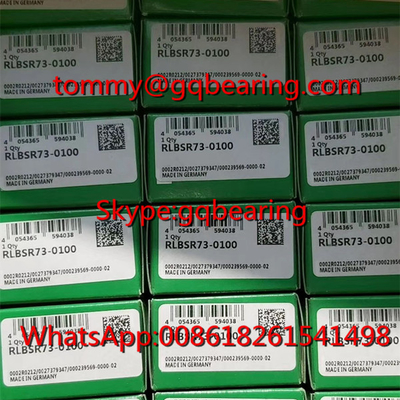 مواد الصلب GCR15 INA RLBSR73-0100 آلة النسيج محمل صف واحد محمل كرة حلق عميق