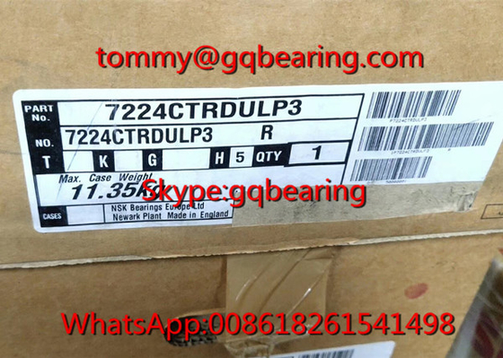 P3 Super Precision NSK 7224CTRDULP3 صف واحد كرة اتصال زاوية 120*215*40mm
