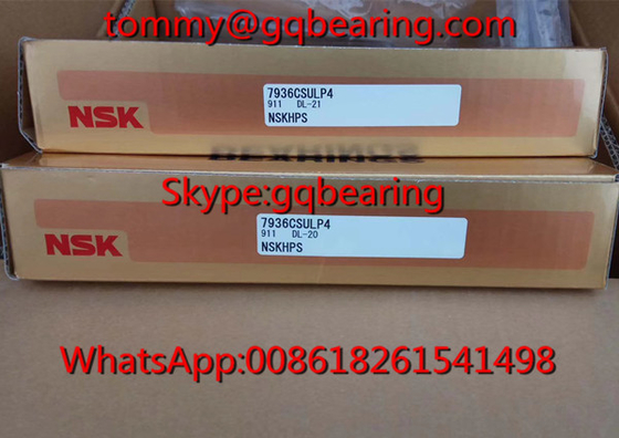 مواد الصلب Gcr15 NSK 7936CSULP4 صف واحد محمل كرة اتصال زاوية