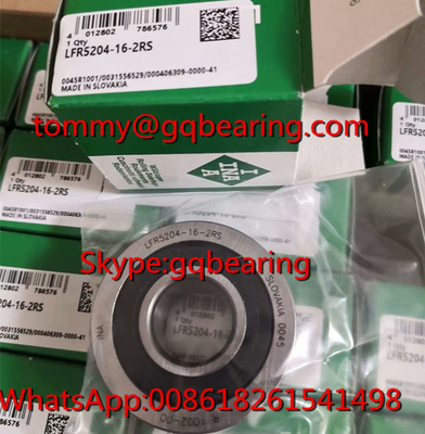 المواد الصلبة Gcr15 INA LFR5204-16-2RS محامل لقطارات السكة الحديد LFR5204-16-2RS-RB محامل 20 * 52 * 22.6mm