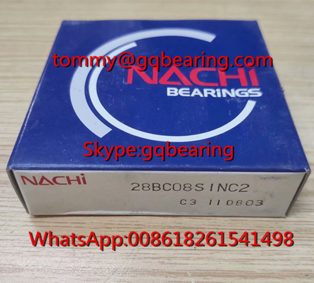 NACHI 28BC08S1NC2 صف واحد حلقات الكرة العميقة صندوق التروس حلقات القطر الداخلي 28mm