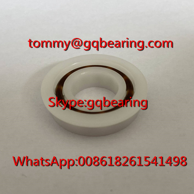 مادة البلاستيك POM F6901 محمل كرة بلاستيكية مقطوعة 12x24x6mm