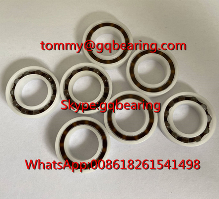 6903 61903 محامل بلاستيكي POM كامل مع كرات زجاجية 17x30x7mm
