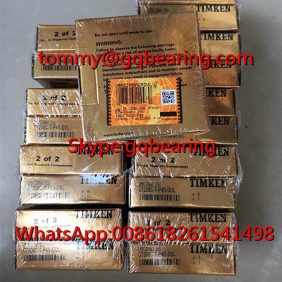 تيمكن B7208C-T-P4S-DUL ذو دقة فائقة كرة اتصال زاوية 40x80x18mm زاوية الاتصال 15 درجة