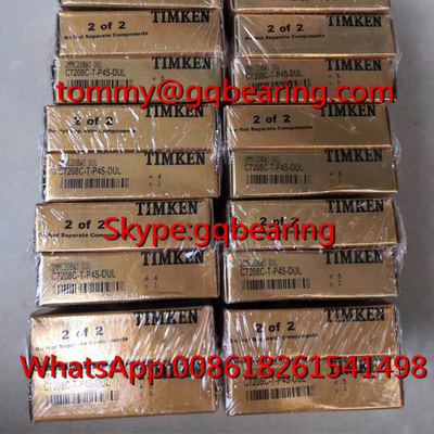 تيمكن B7208C-T-P4S-DUL ذو دقة فائقة كرة اتصال زاوية 40x80x18mm زاوية الاتصال 15 درجة