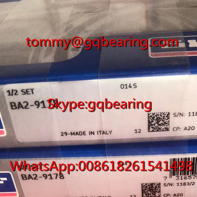 مادة Gcr15 SKF BA2-9178 دقة فائقة زاوية الاتصال الكرة محمل أغلفة نوع ZZ 2RS مفتوحة
