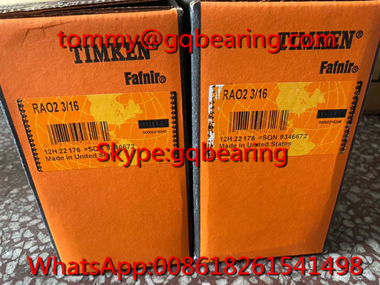 المواد الحديدية الذهبية TIMKEN RAO2 3/16 محامل كرة بلوك الوسادة متوسطة الدوال
