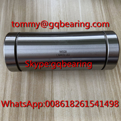 LM40LUU الطراز الطويل الطول خطية حزمة الكرة WZB LM40LUU خطية الشجيرات 40x60x151mm