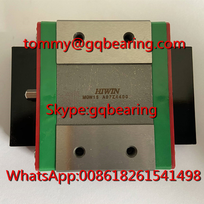 HIWIN MGW12C النوع الواسع الكتلة الخطية المصغرة MGW12CZ0CM محامل كرة خطي