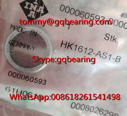 INA HK1612-AS1-B محامل لعبور إبرة الكأس المسحوب مع نهاية مفتوحة