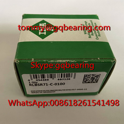 INA RLBSR71-0100 حمالة رولي إبرة RLBSR71-C-0100 17.5x28x23mm هيكل متبع الكاميرا