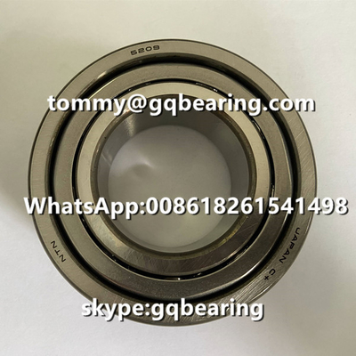 5209S قفص الفولاذ صف مزدوج محمل الكرات OD 85mm لآلات CNC
