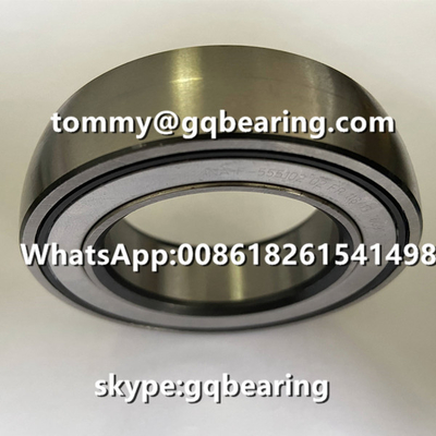 قفص فولاذي صف مزدوج F-555102 محمل كرة حفرة عميقة OD 45 * 75 * 19mm