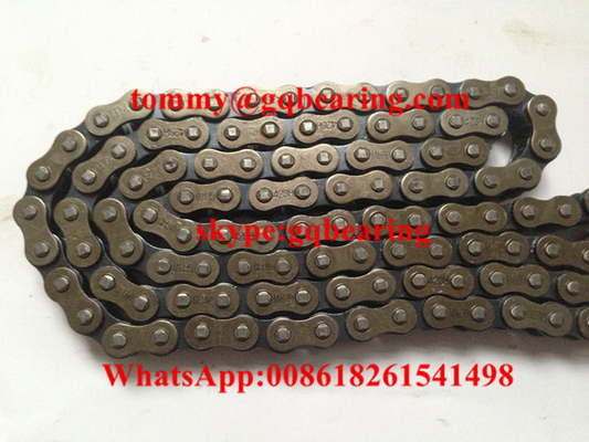 12.7mm Pitch 40MN 428H سلسلة الدراجات النارية المصفوفة بالنيكل سلسلة الصلب المقاوم للصدأ ISO9001