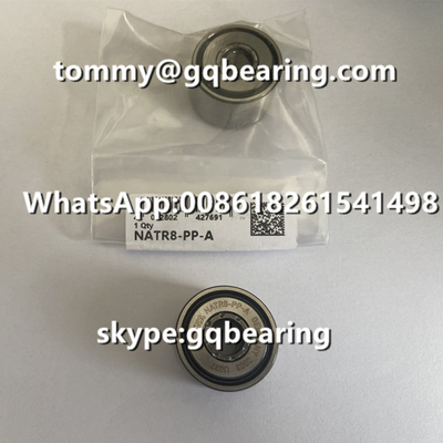 NATR8-PP-A 8mm حفر نغمة نوع مسار عجلة محمل OD 24mm