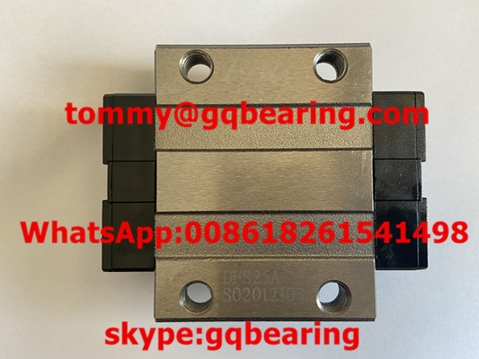 DFS25A مربع GCR15 فلانج خطي دليل عربة 33mm ارتفاع الكتلة