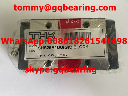 الفولاذ SHS25R1UU محامل الحركة الخطية كتلة الانزلاق الخطية