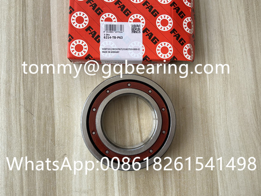 P6 Precision FAG 6214-TB-P63 العلامة المميزة لتحميل الكرات العميقة 70mm