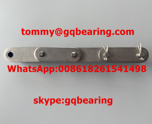 50.8mm SUS316 C2080H سلسلة ناقل مزدوجة المزاج سلسلة الفولاذ المقاوم للتآكل