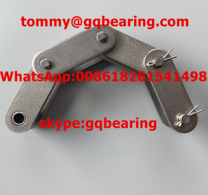 50.8mm SUS316 C2080H سلسلة ناقل مزدوجة المزاج سلسلة الفولاذ المقاوم للتآكل