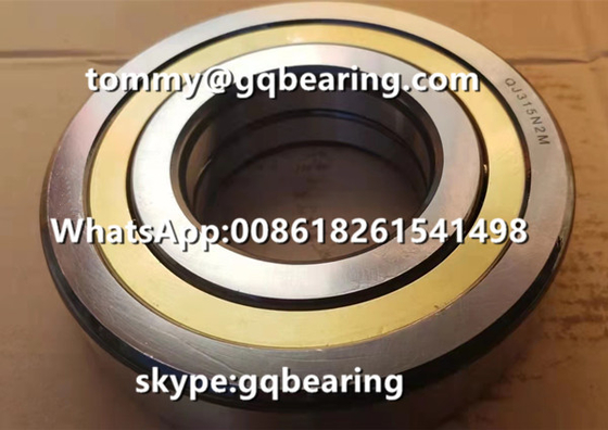 قفص النحاس الصلب أربع نقاط الاتصال الكرة تحمل 60mm ثقب QJ312N2MA