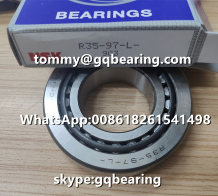 R35-97 محملات الدوار المتشابهة 35mm مع قفص فولاذي قطر خارج 70mm
