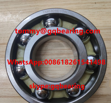 TM6308E1TN2 النوع المفتوح حقل كرة حلق عميق Gcr15 فولاذ ID 40mm