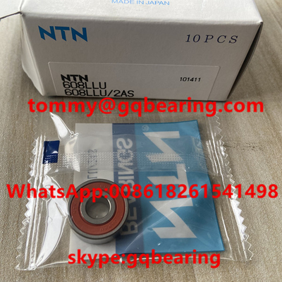 608LLU صف واحد حلقات عميقة حلقات حلقات حلقات مطاطية 8x22x7mm
