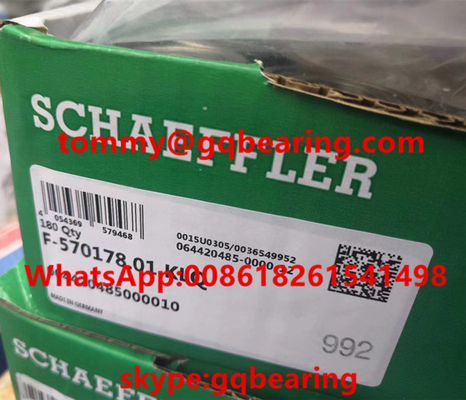 Gcr15 مواد الفولاذ الكروية العادية F-570178.01.KLQ صف واحد 15 ملم 15 * 38 * 10 ملم