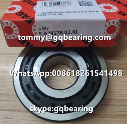 Gcr15 الفولاذ النوع المفتوح العمق حفرة حلقات الكرة FAG F-628178.02.KL 30x80x21ملم