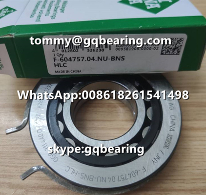 حمالة رولي أسطوانية من الصلب VW AG INA F-604757.04 مع حلقة Snap 31 * 72 * 18mm